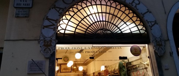 Macelleria Anzuini via dei Neri Firenze